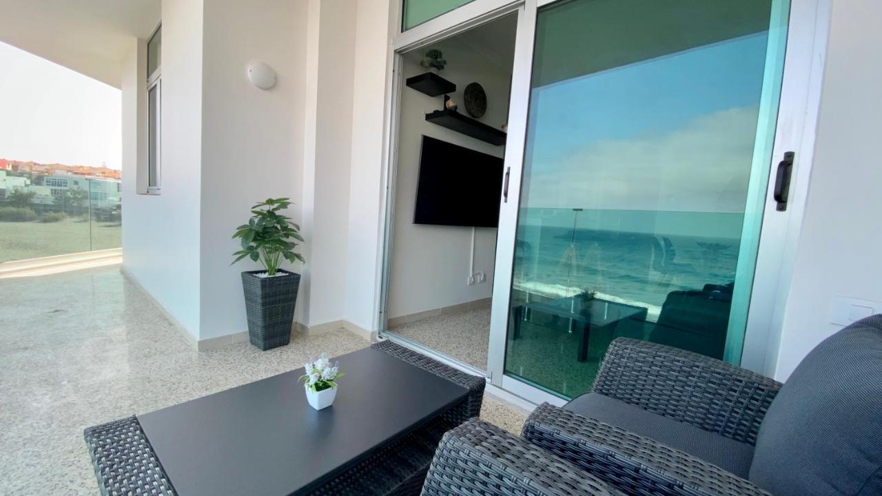 Hermoso Edificio Frente Al Mar Con Gran Terraza Y Hermosas Vistas Las Palmas de Gran Canaria Eksteriør billede