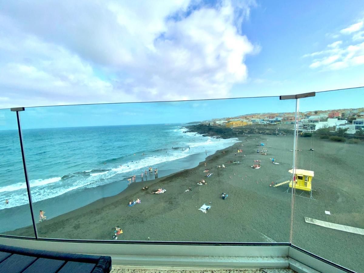 Hermoso Edificio Frente Al Mar Con Gran Terraza Y Hermosas Vistas Las Palmas de Gran Canaria Eksteriør billede