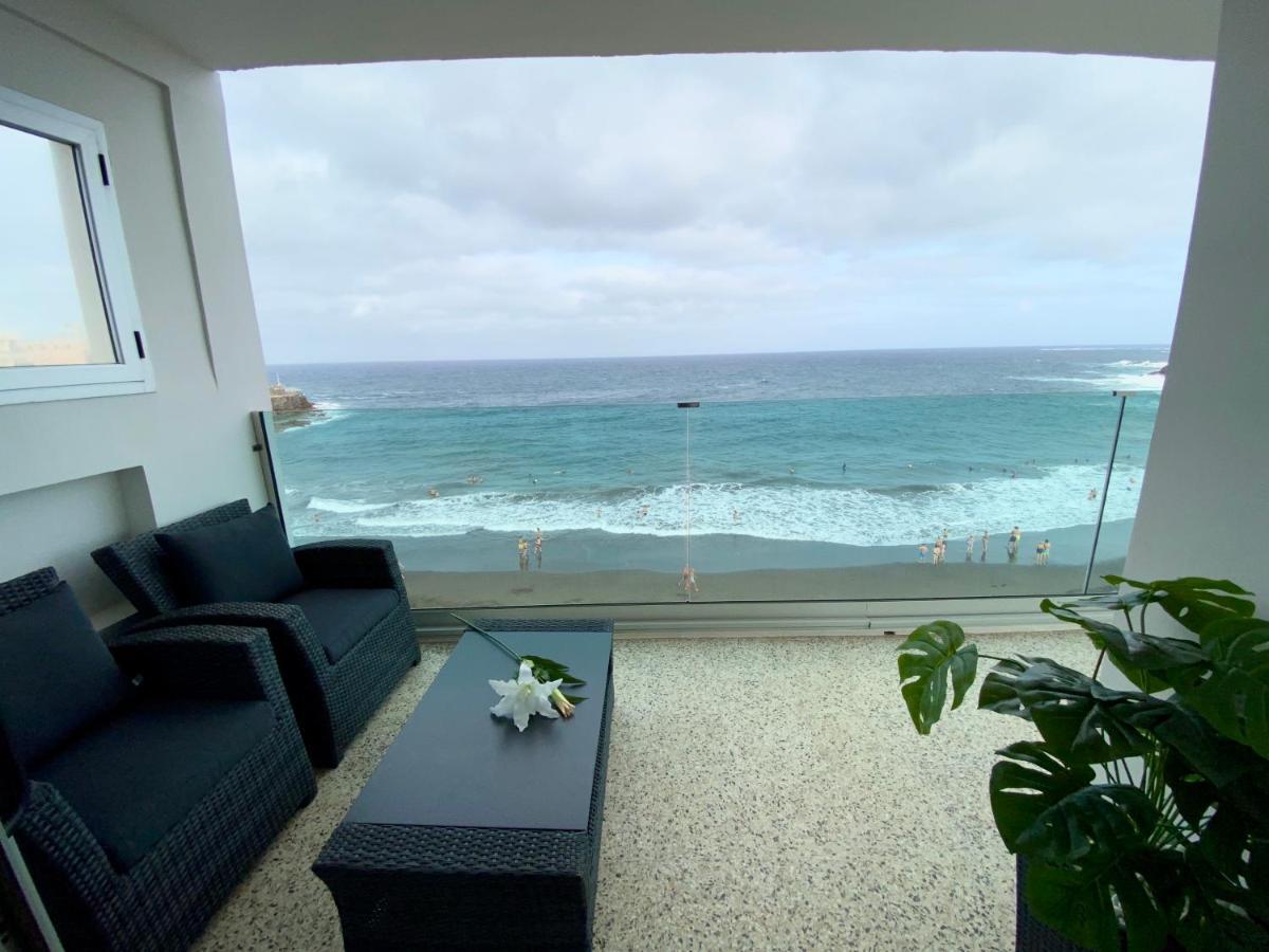 Hermoso Edificio Frente Al Mar Con Gran Terraza Y Hermosas Vistas Las Palmas de Gran Canaria Eksteriør billede
