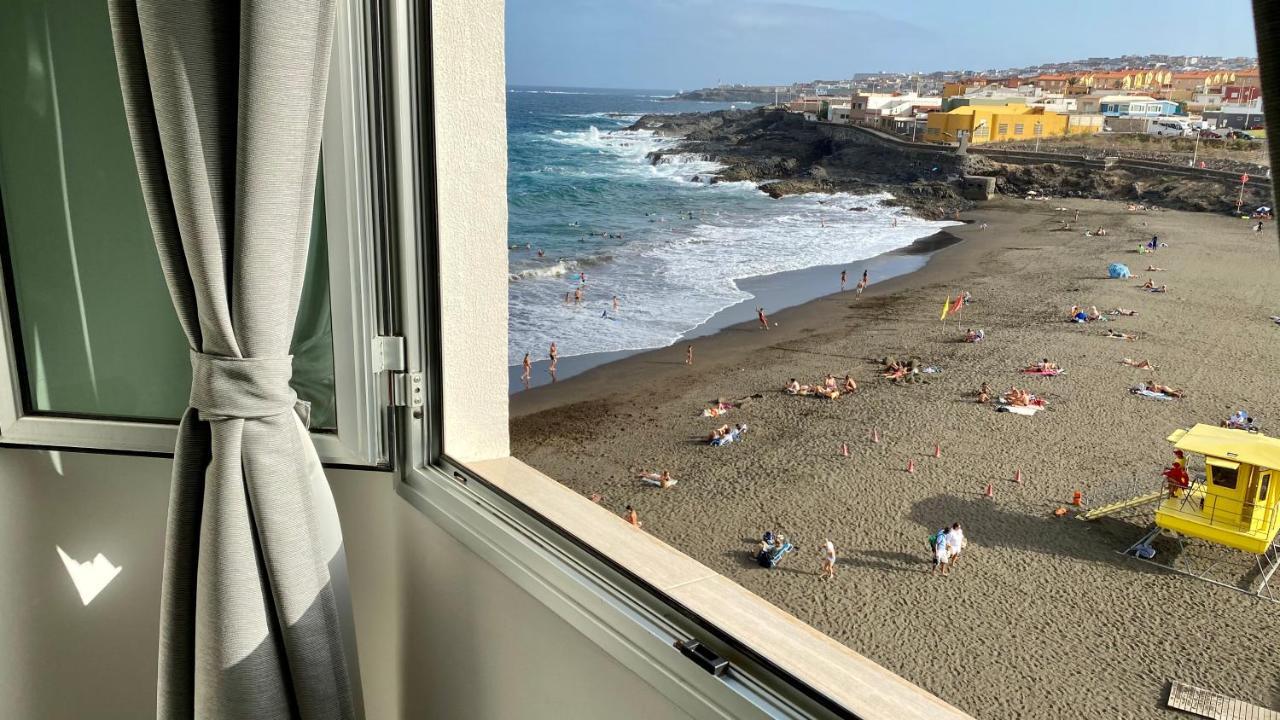 Hermoso Edificio Frente Al Mar Con Gran Terraza Y Hermosas Vistas Las Palmas de Gran Canaria Eksteriør billede