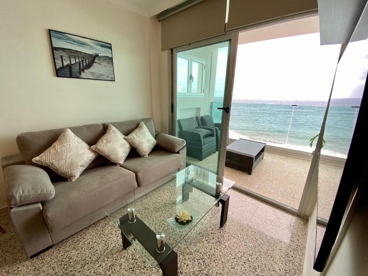 Hermoso Edificio Frente Al Mar Con Gran Terraza Y Hermosas Vistas Las Palmas de Gran Canaria Eksteriør billede