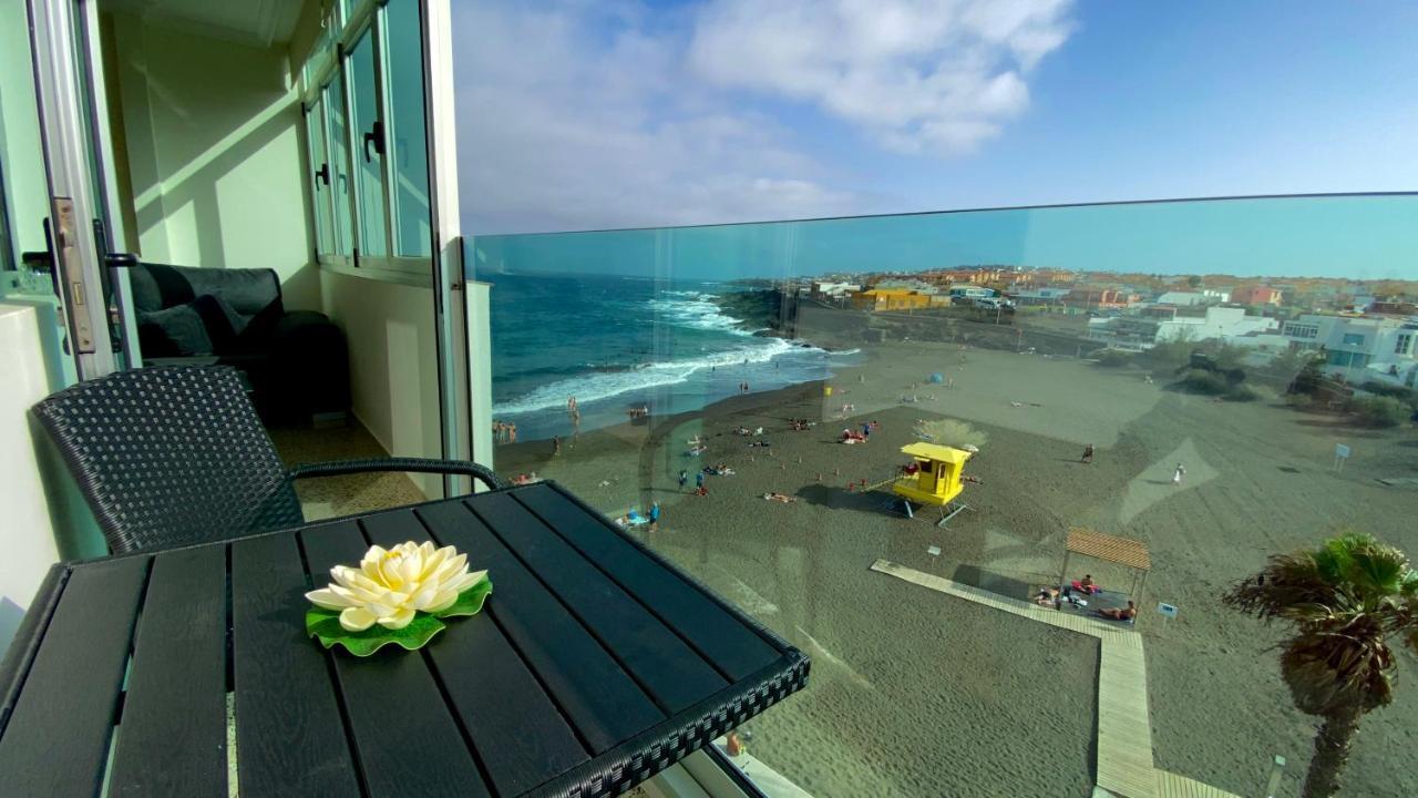 Hermoso Edificio Frente Al Mar Con Gran Terraza Y Hermosas Vistas Las Palmas de Gran Canaria Eksteriør billede